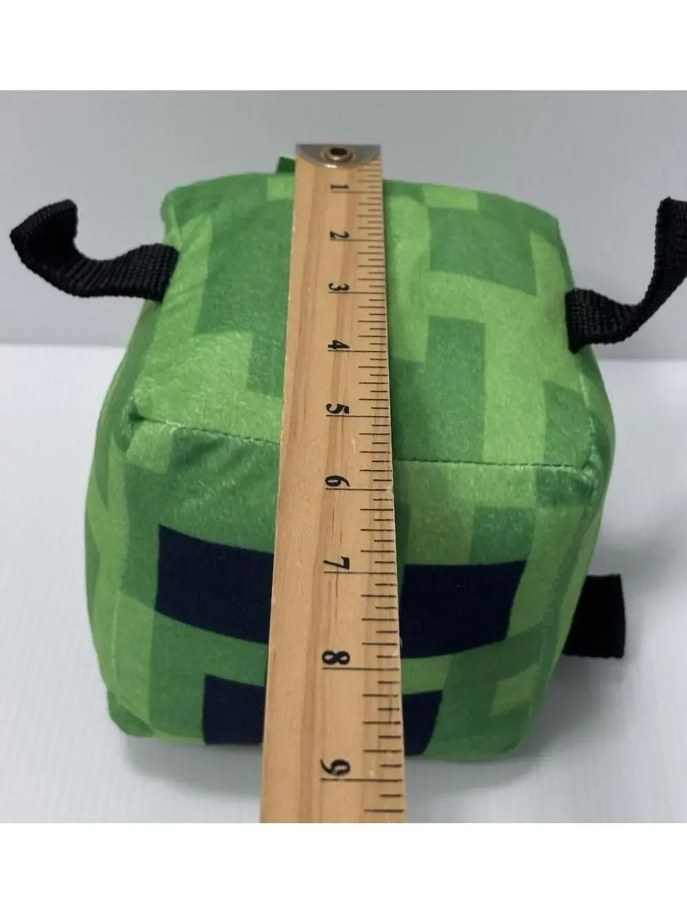 Minecraft Creeper Chewy Block Plush Square Stuffed Dog Toy Mojang NWT